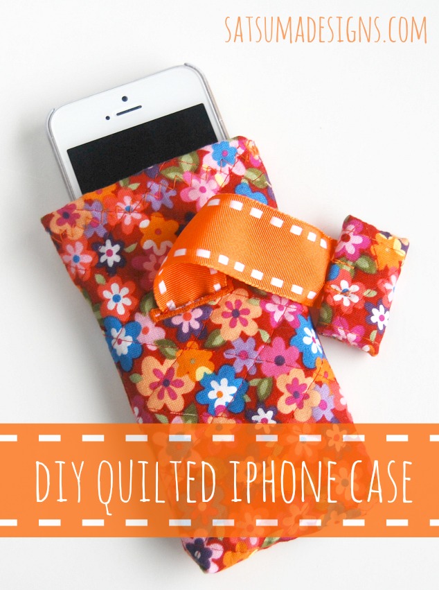 diy quilted iphone case