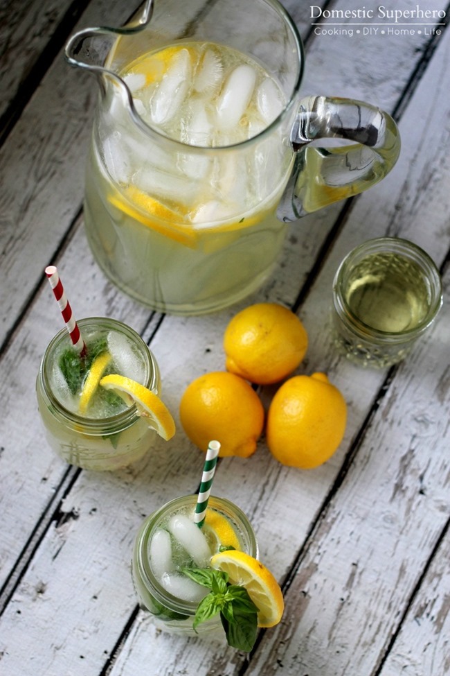 05 - Domestic Superhero - Homemade Basil Lemonade