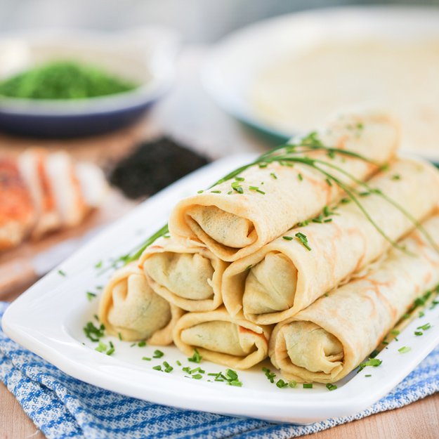 15 - The Work Top - Rolled Crepes