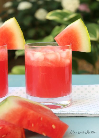 This Watermelon Crush is like summer in a glass! Crisp, refreshing, and bursting with sweet watermelon flavor, you’re going to be sippin’ on this one all season long.