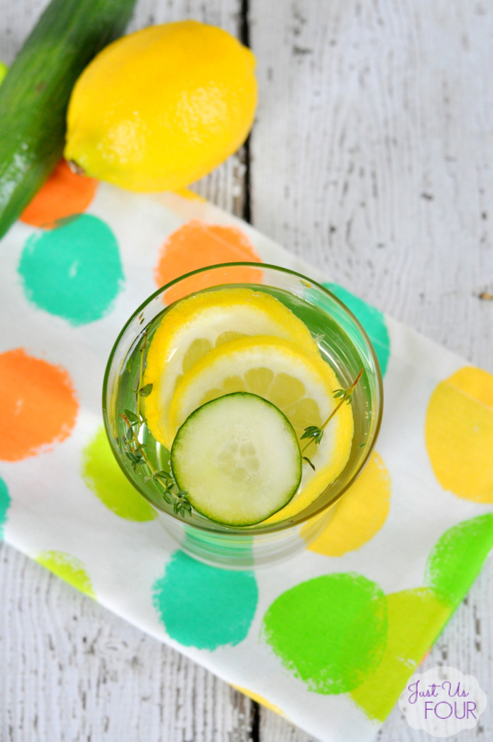 Cucumber Lemon Thyme Spa Water