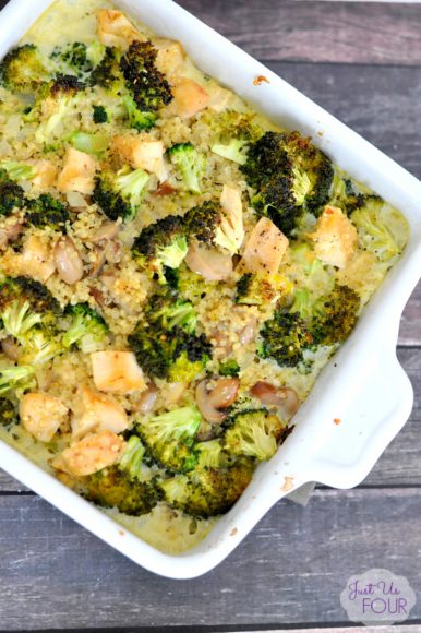 Chicken Broccoli Quinoa Casserole - My Suburban Kitchen