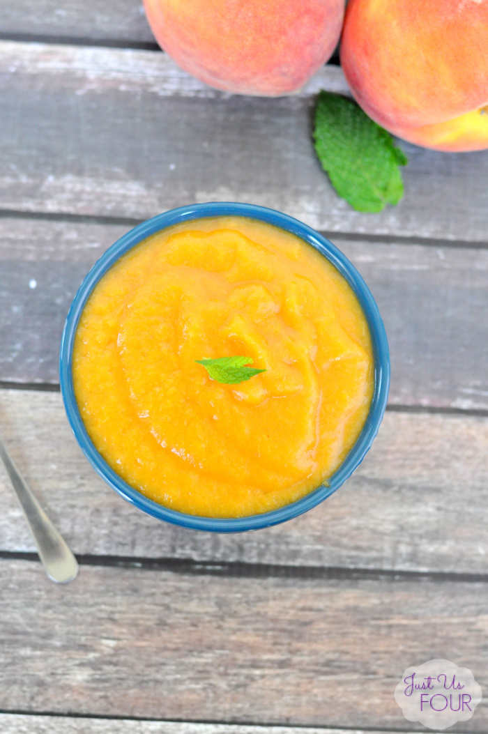 Roasted Peach Soup