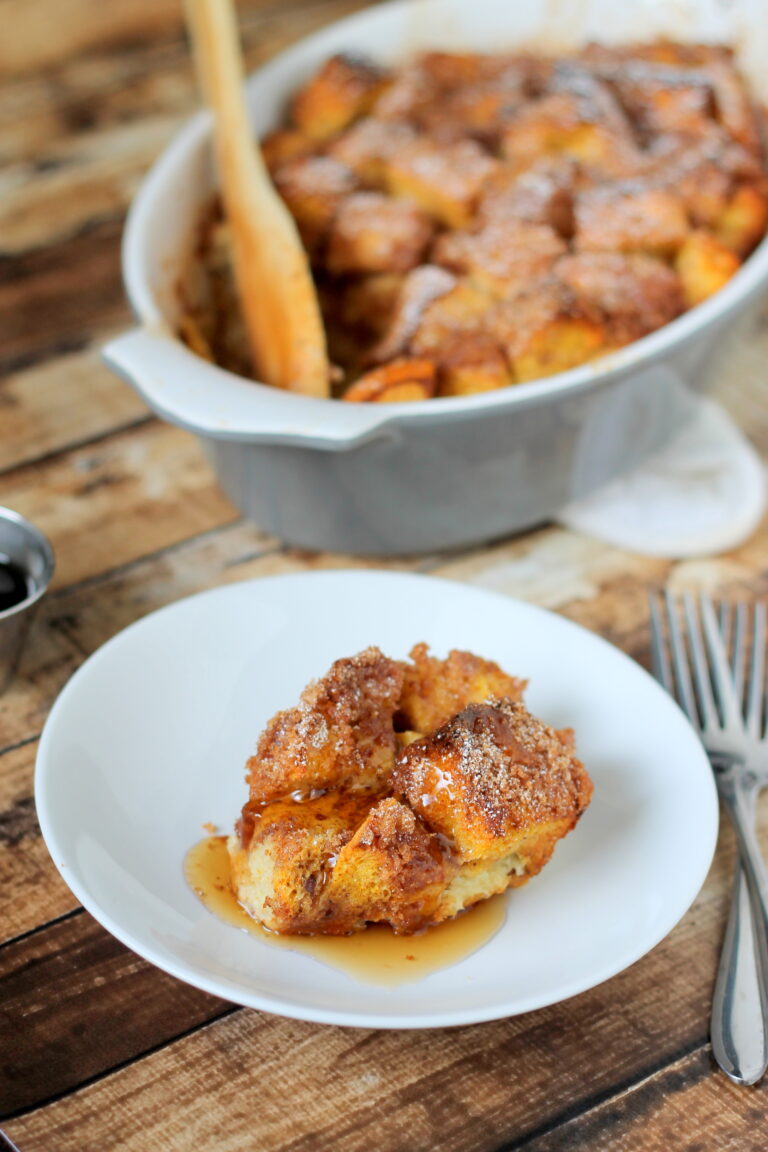 Overnight Pumpkin Pie French Toast