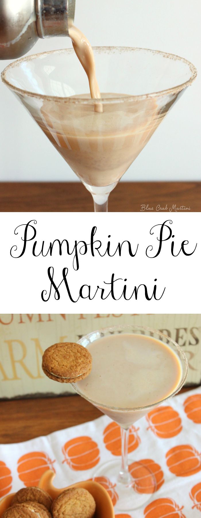 A pumpkin pie martini is the best way to enjoy the delicious flavors of fall.