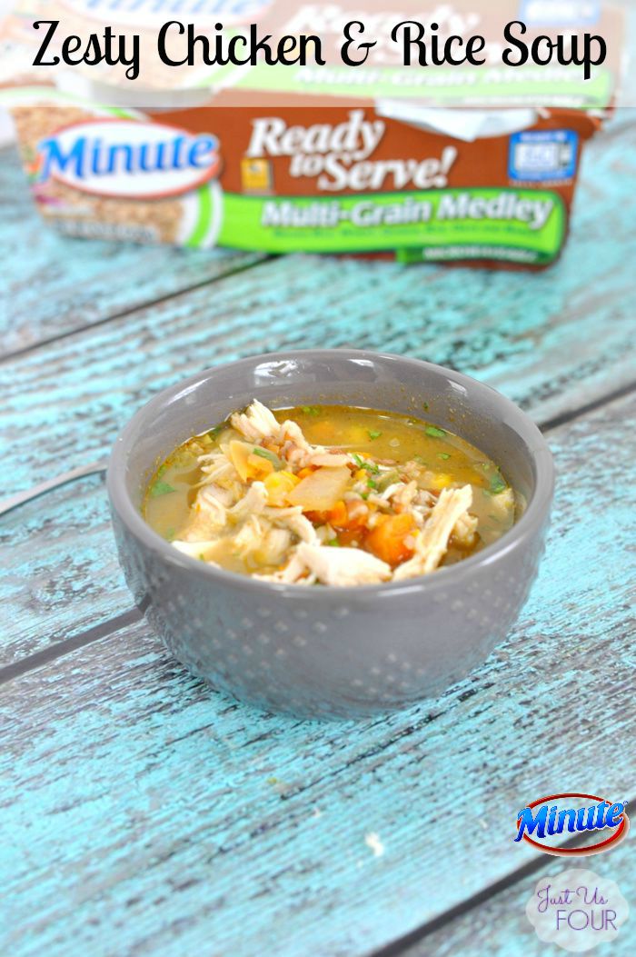 Zesty Chicken and Rice Soup