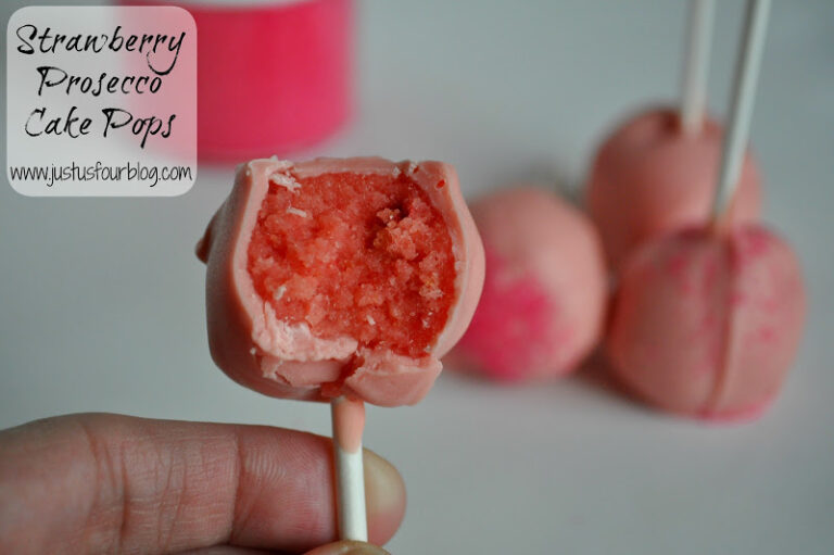 More Boozy Baking: Strawberry Prosecco Cake Pops