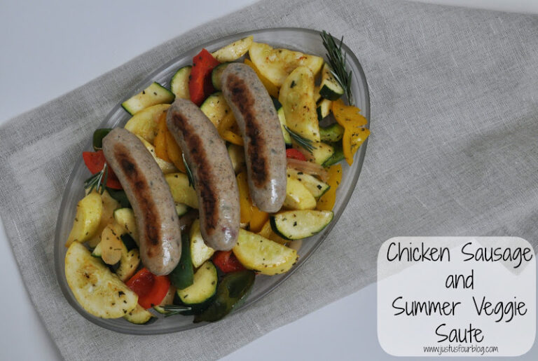 Chicken Sausage and Vegetable Saute