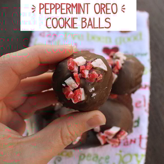 Guest Blogger: Peppermint Oreo Cookie Balls My Suburban Kitchen Guest Blogger: Peppermint Oreo Cookie Balls My Suburban Kitchen