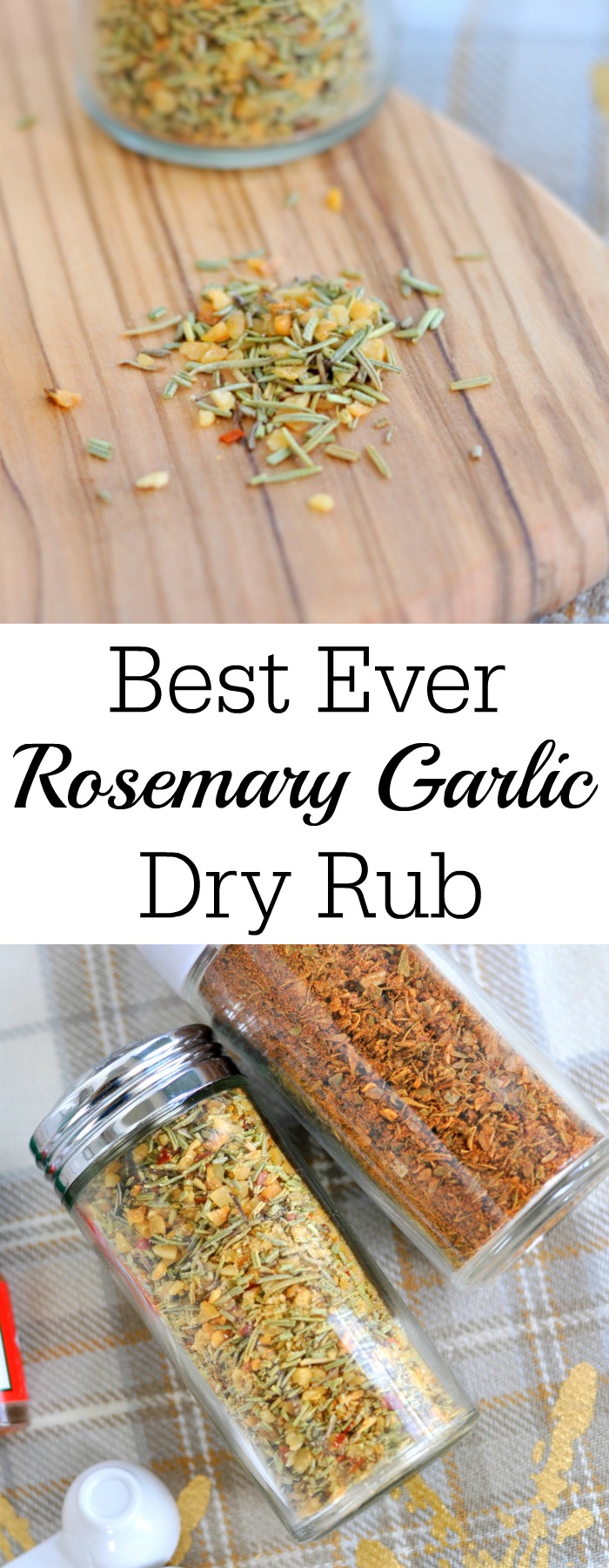 Best Ever Rosemary Garlic Rub