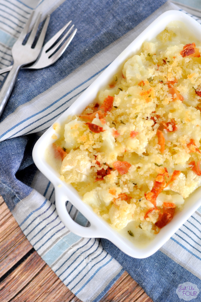 Cheesy Cauliflower Gratin Recipe