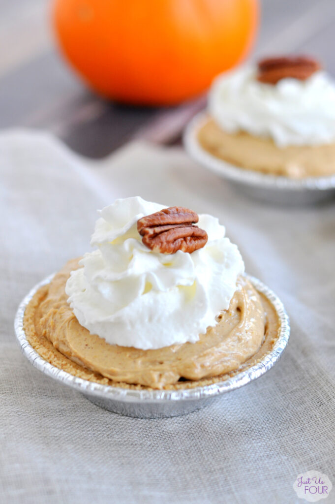 Mini No Bake Pumpkin Pies - My Suburban Kitchen
