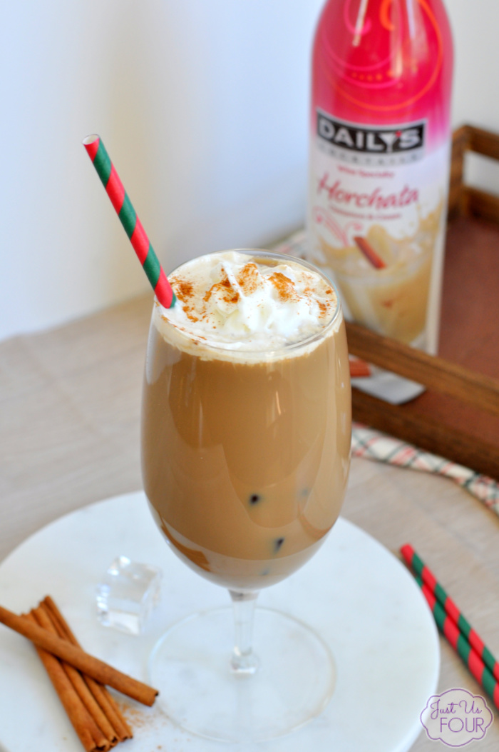 Horchata Iced Coffee Cocktail