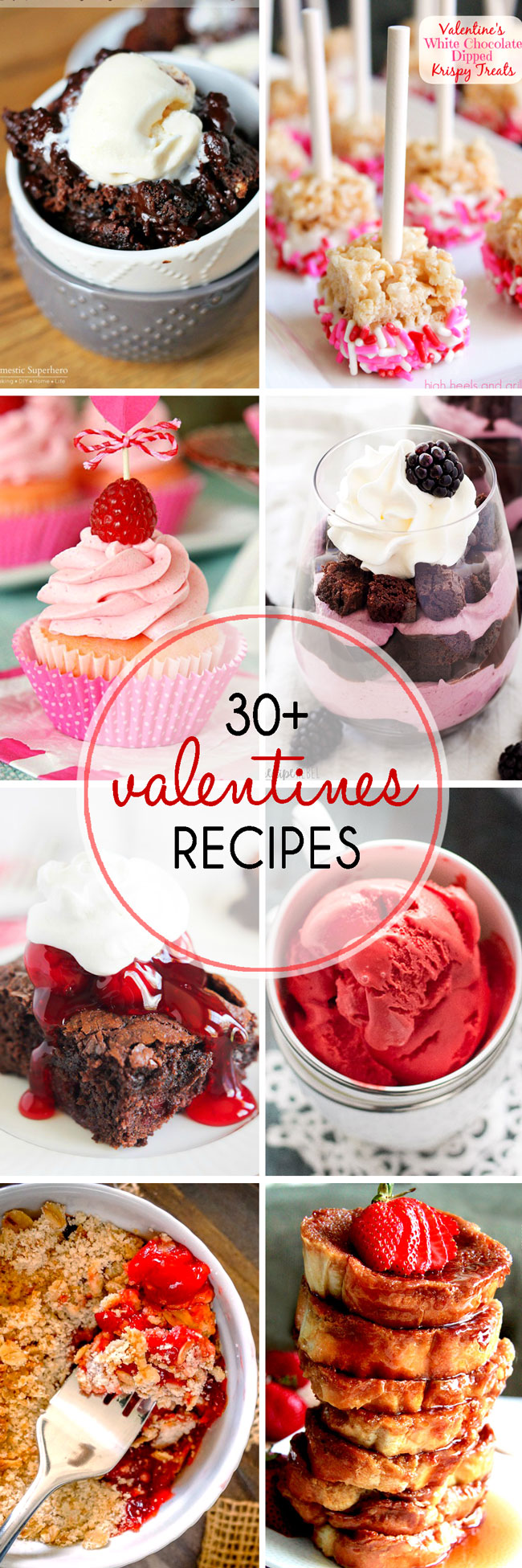 With these 30+ Valentine's Day desserts, you will have a difficult time trying to decide which one to make.