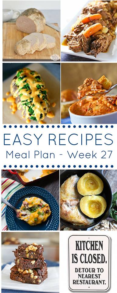 These easy recipes are perfect for making your weekly meal plan a breeze to follow.