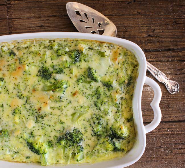 07 - An Italian in my Kitchen - Broccoli Cheese Bake