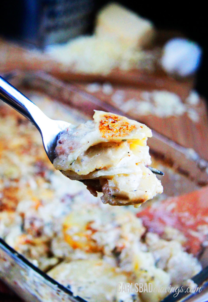 10 - Carlsbad Cravings - Herbed Gruyere Scalloped Potatoes