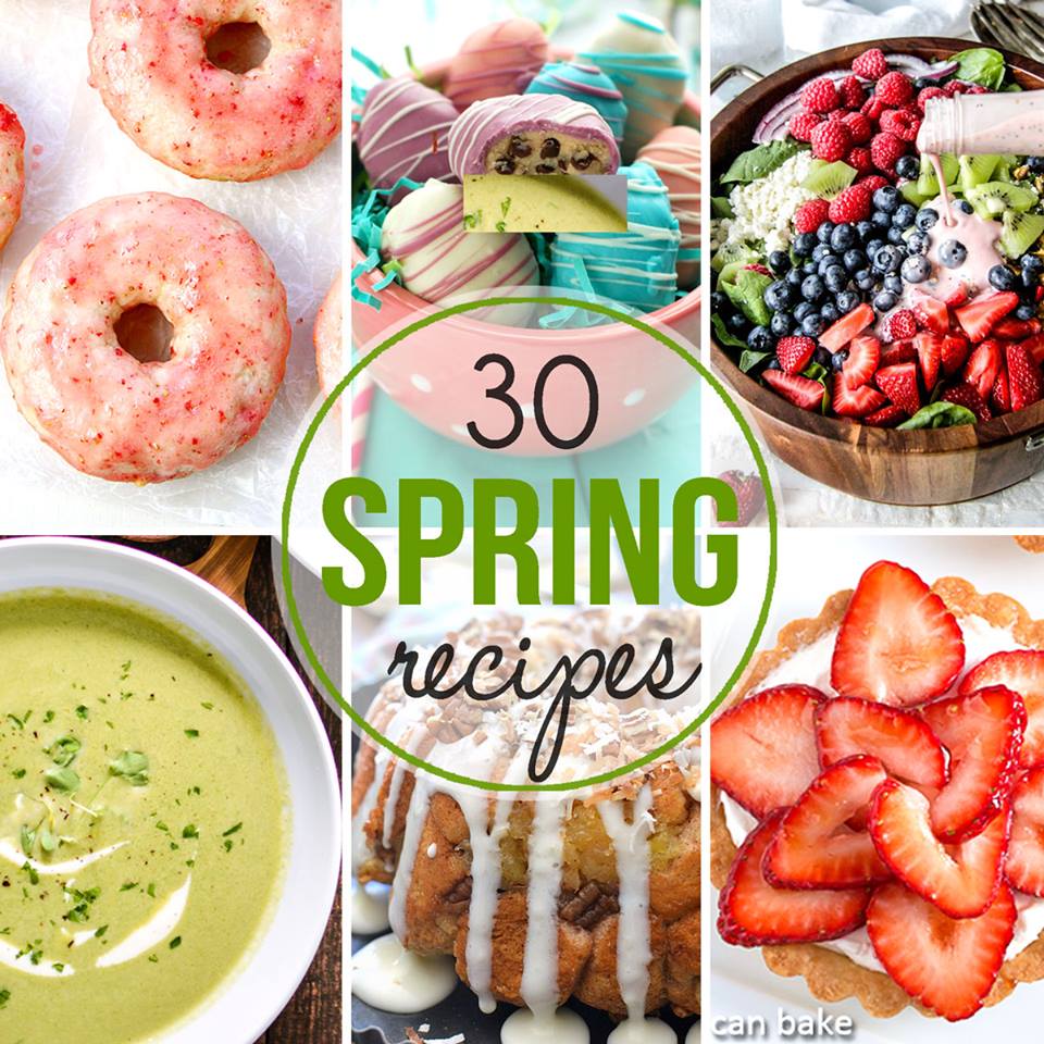 Grab the best produce that spring has to offer and make these delicious spring recipes.