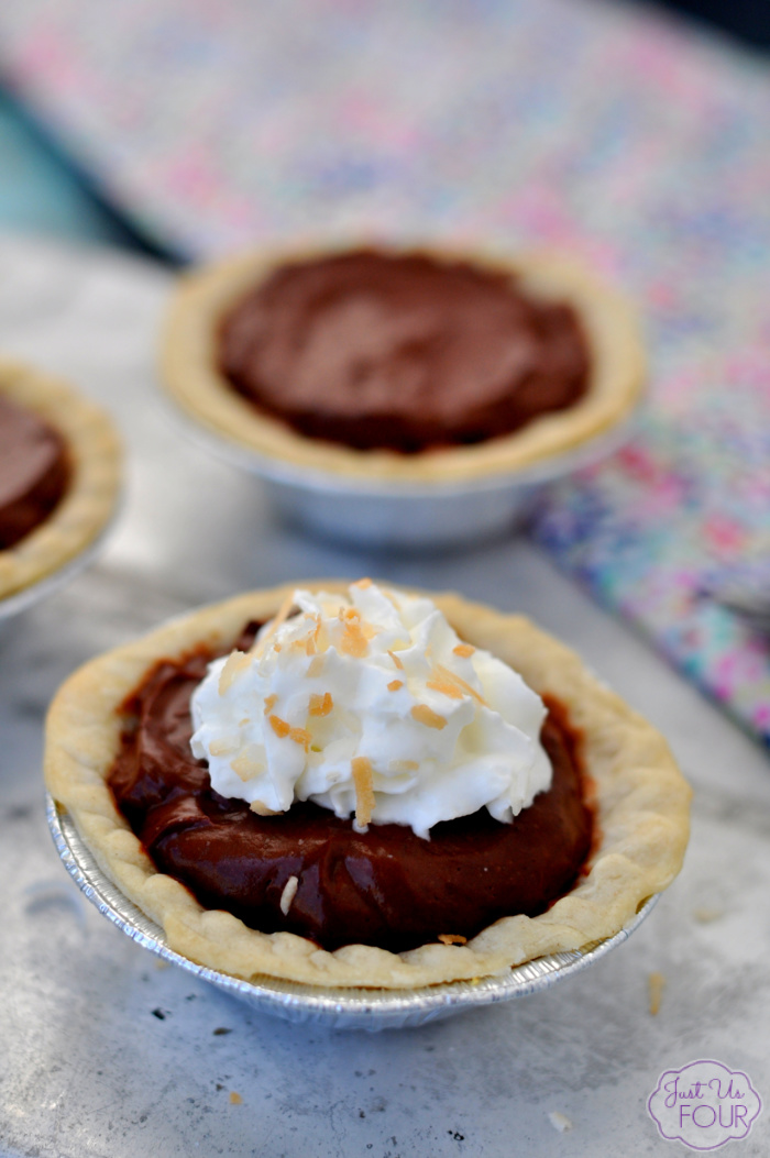 Easy Coconut Chocolate Pie