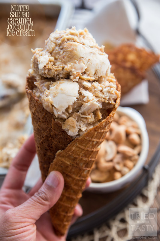 14 - Tried and Tasty - Nutty Salted Caramel Coconut Ice Cream