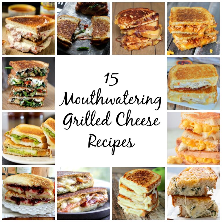 15 Mouthwatering Grilled Cheese Recipes