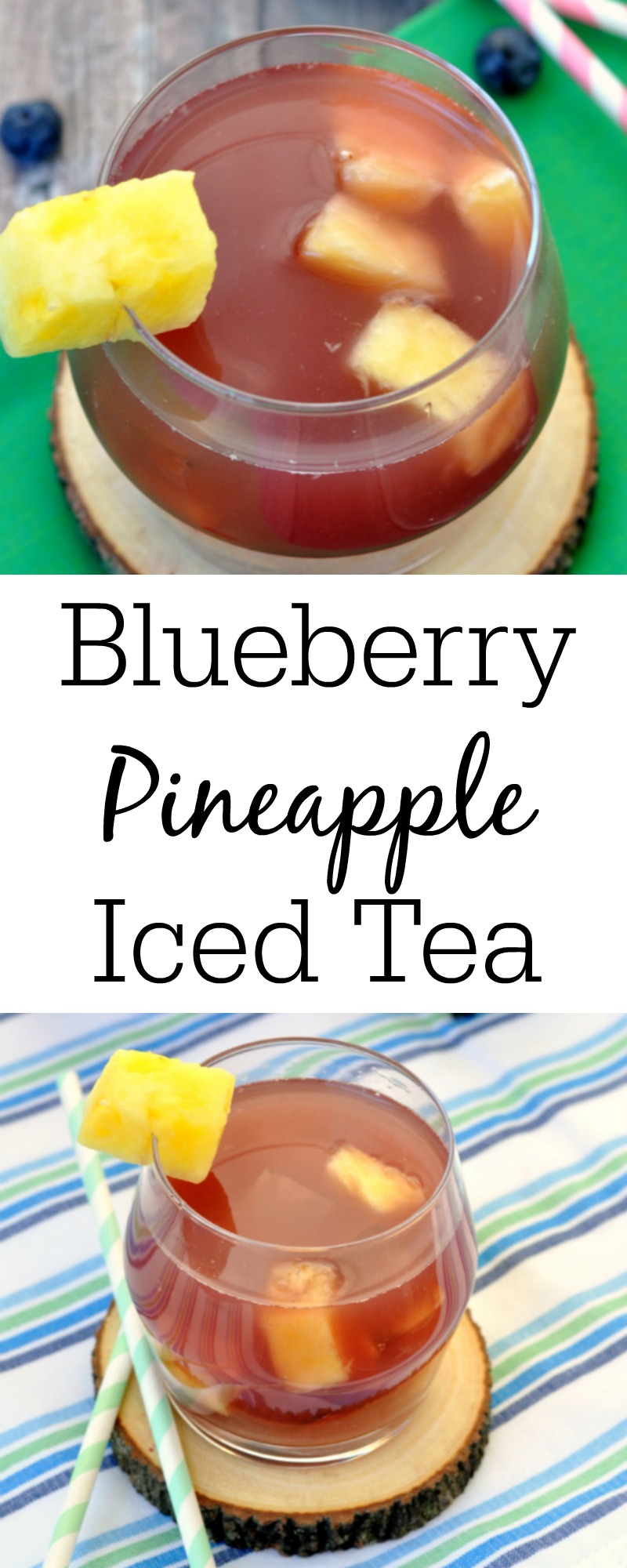 Blueberry Pineapple Iced Tea