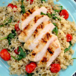 Citrus Chicken with Quinoa Salad