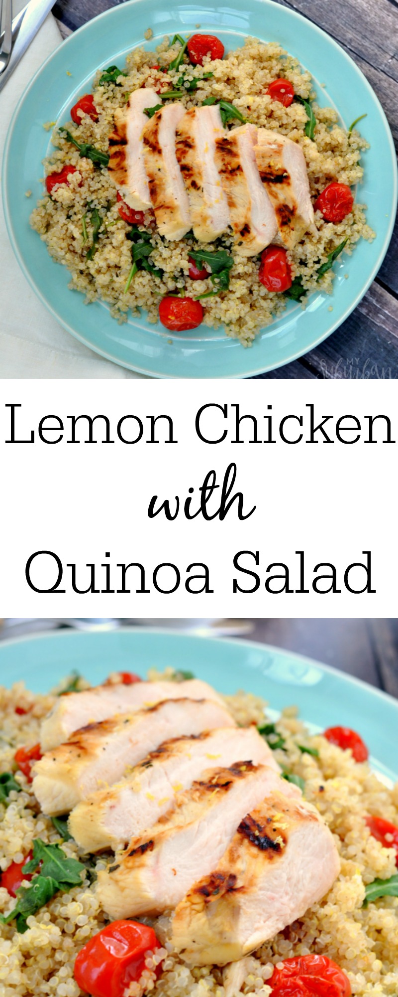 Citrus Chicken with Quinoa Salad