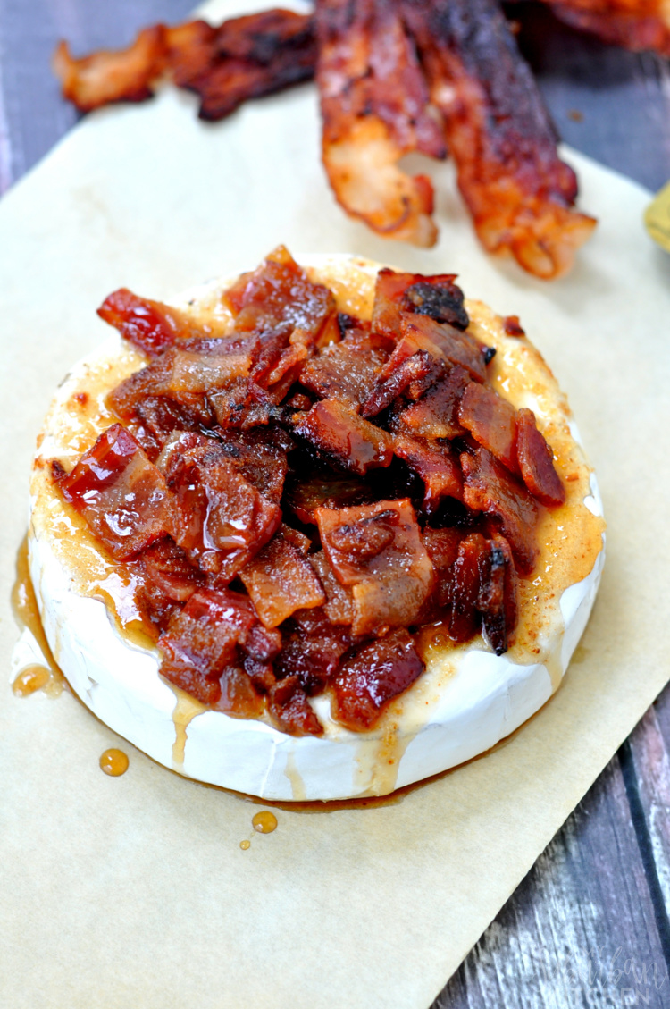 Candied Bacon Brie
