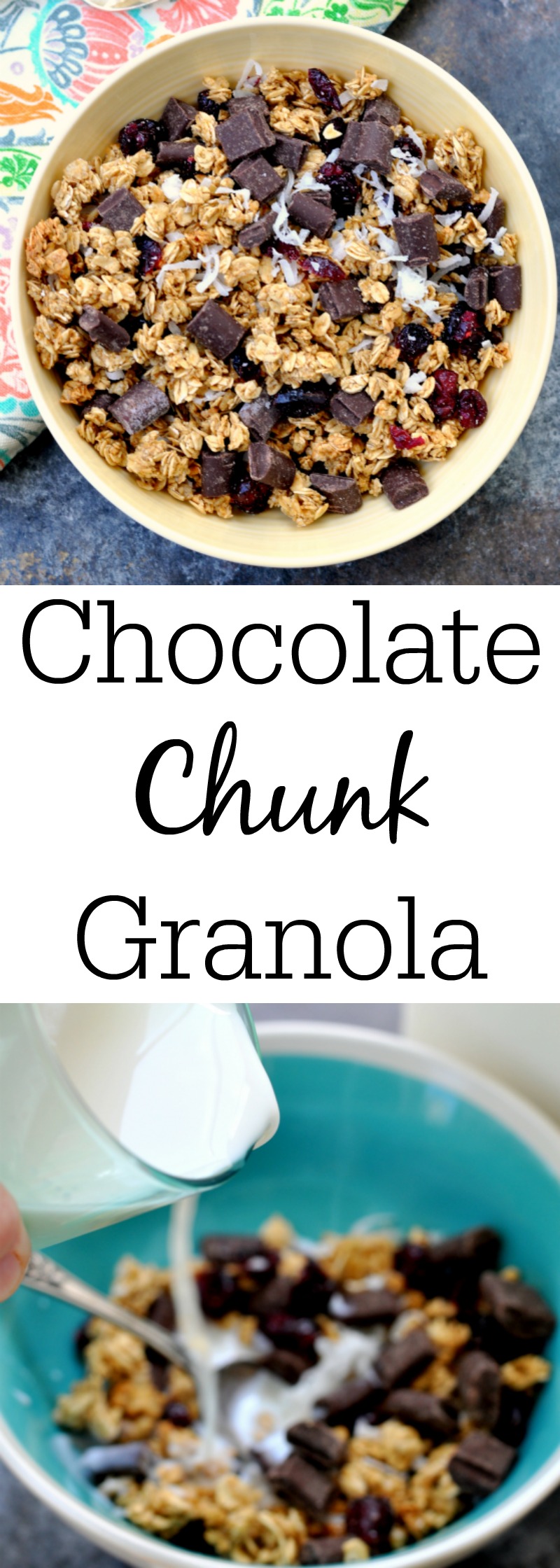 Chocolate Chunk Granola