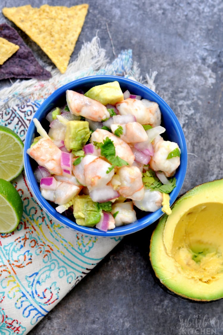 Tropical Shrimp Ceviche