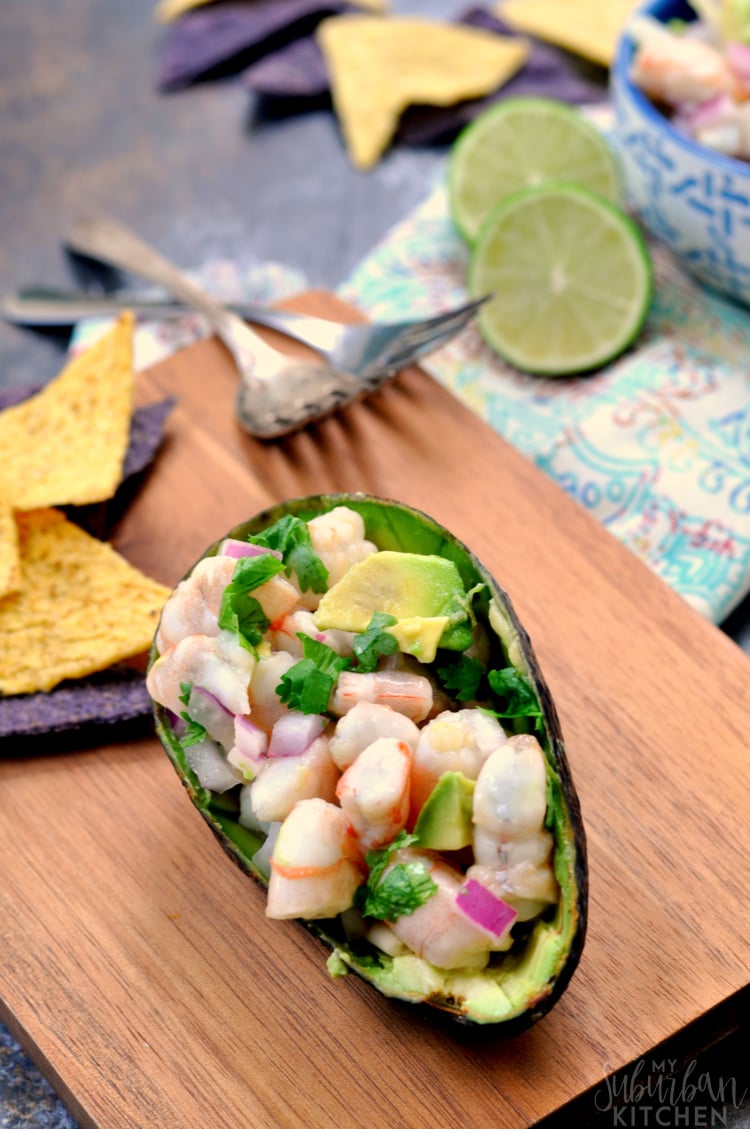 Tropical Shrimp Ceviche