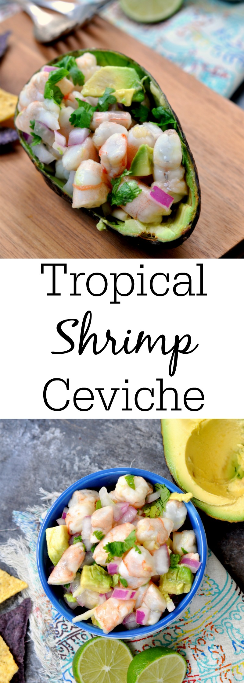 Tropical Shrimp Ceviche