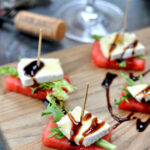 Watermelon Brie Bites