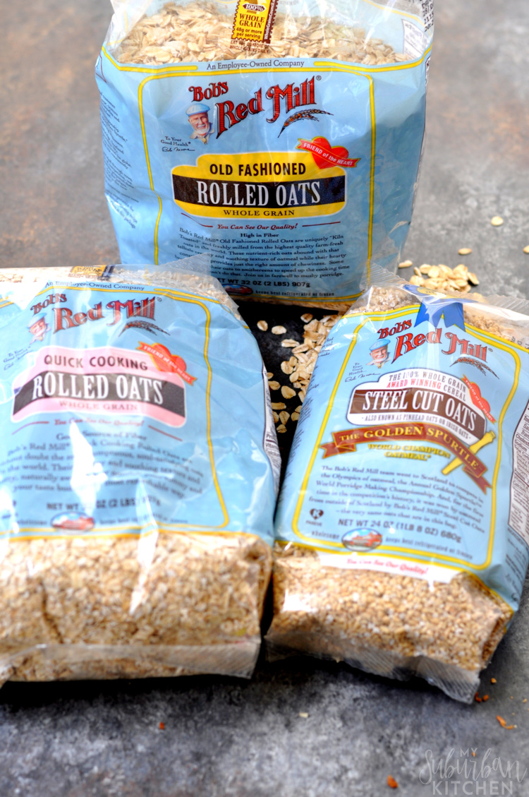 Red mill rolled oats
