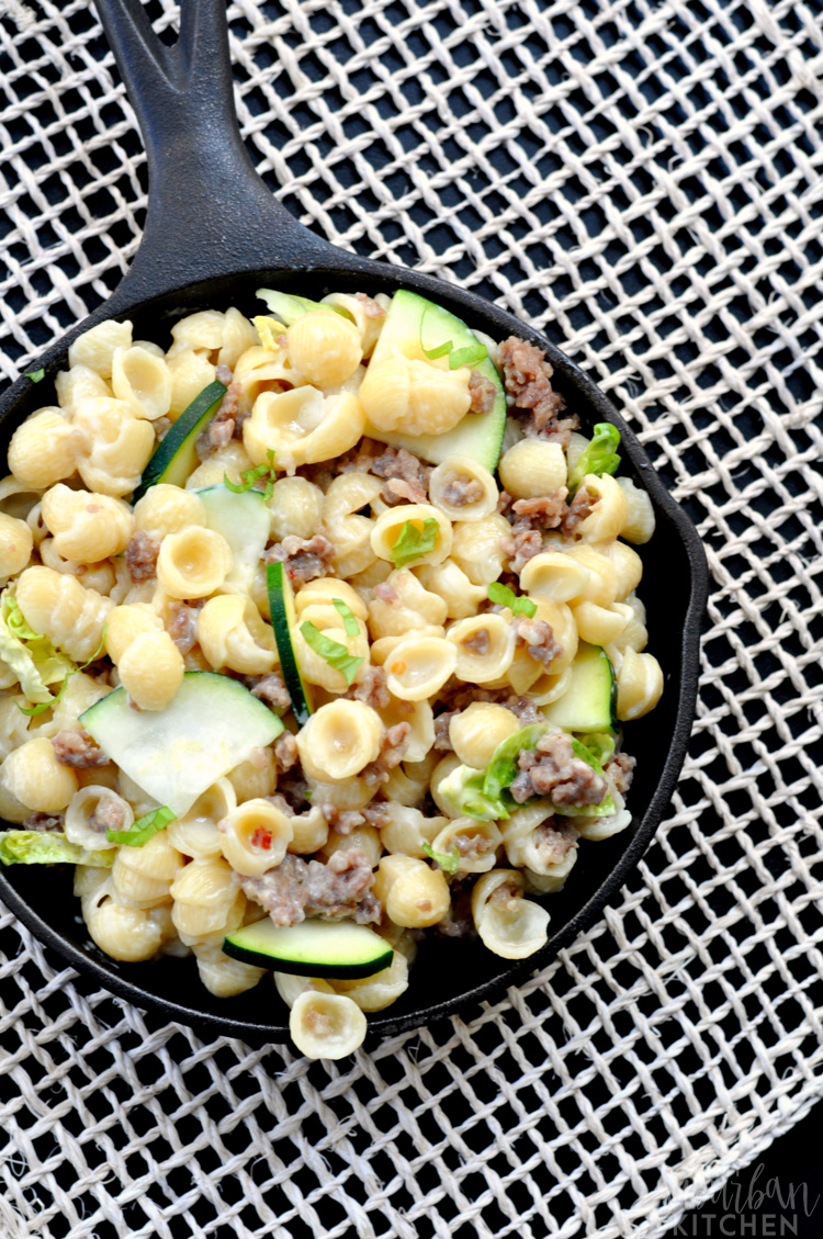Summer Vegetable Macaroni and Cheese