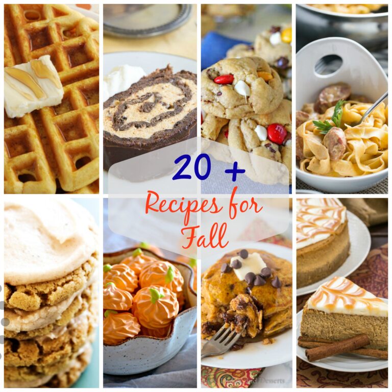 20+ Perfect Fall Recipes