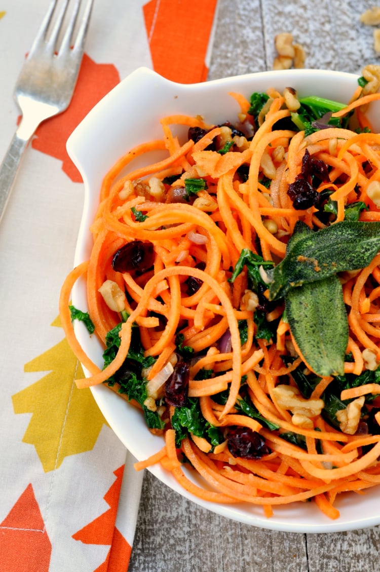 Brown Butter Sweet Potato Noodles