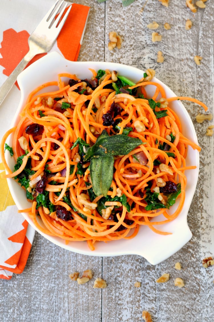 Brown Butter Sweet Potato Noodles