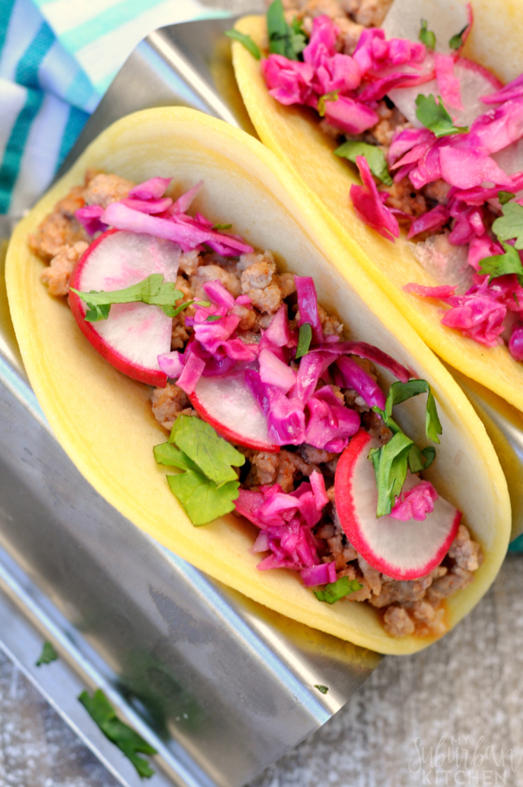 Paleo Korean Pork Tacos