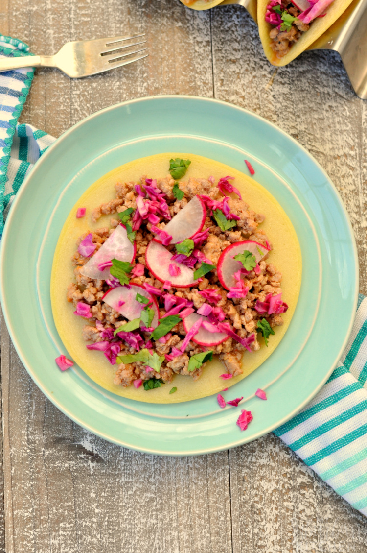 Paleo Korean Pork Tacos