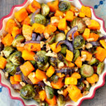 Roasted Brussels Sprouts and Squash
