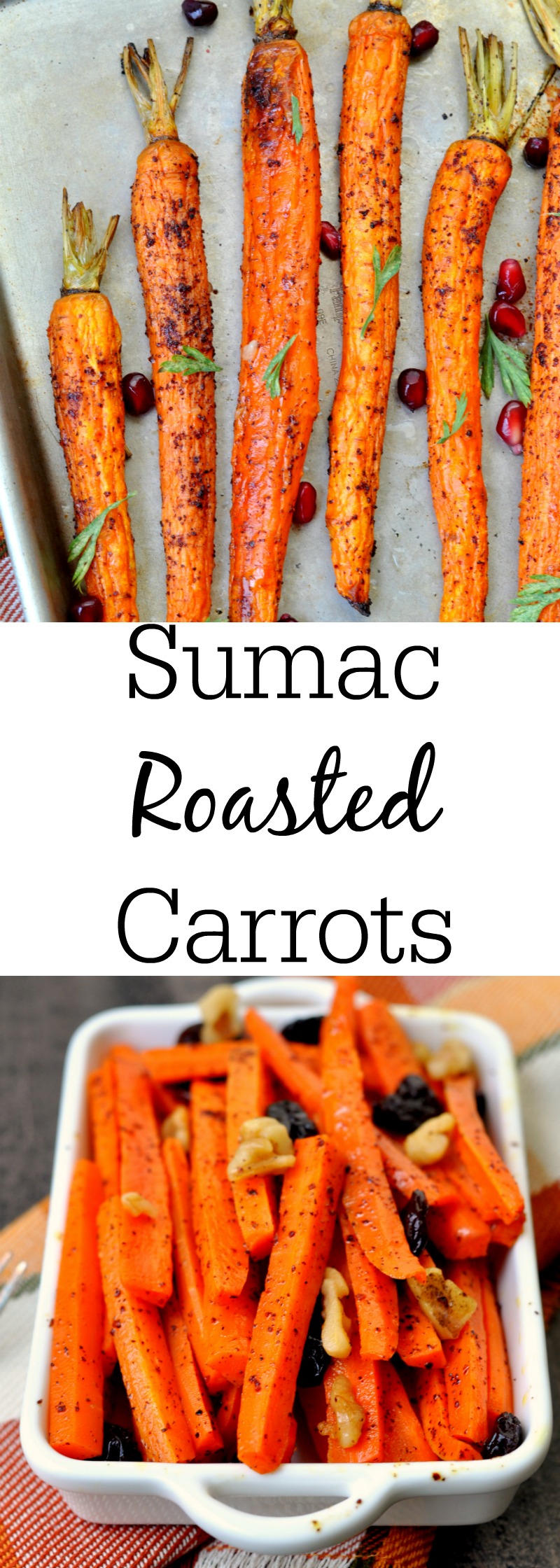 Sumac Roasted Carrots