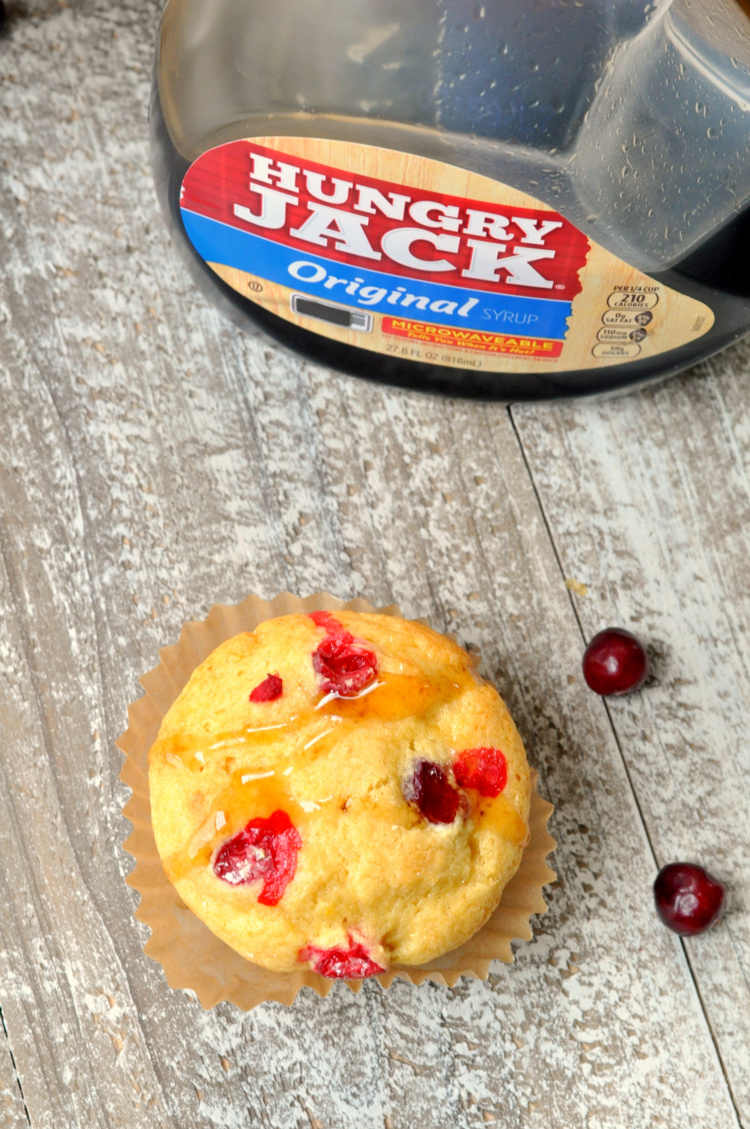 Cranberry Orange Pancake Mix Muffins