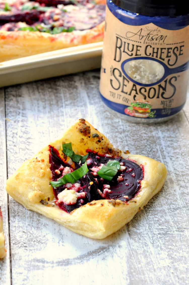 Roasted Beet and Blue Cheese Tart
