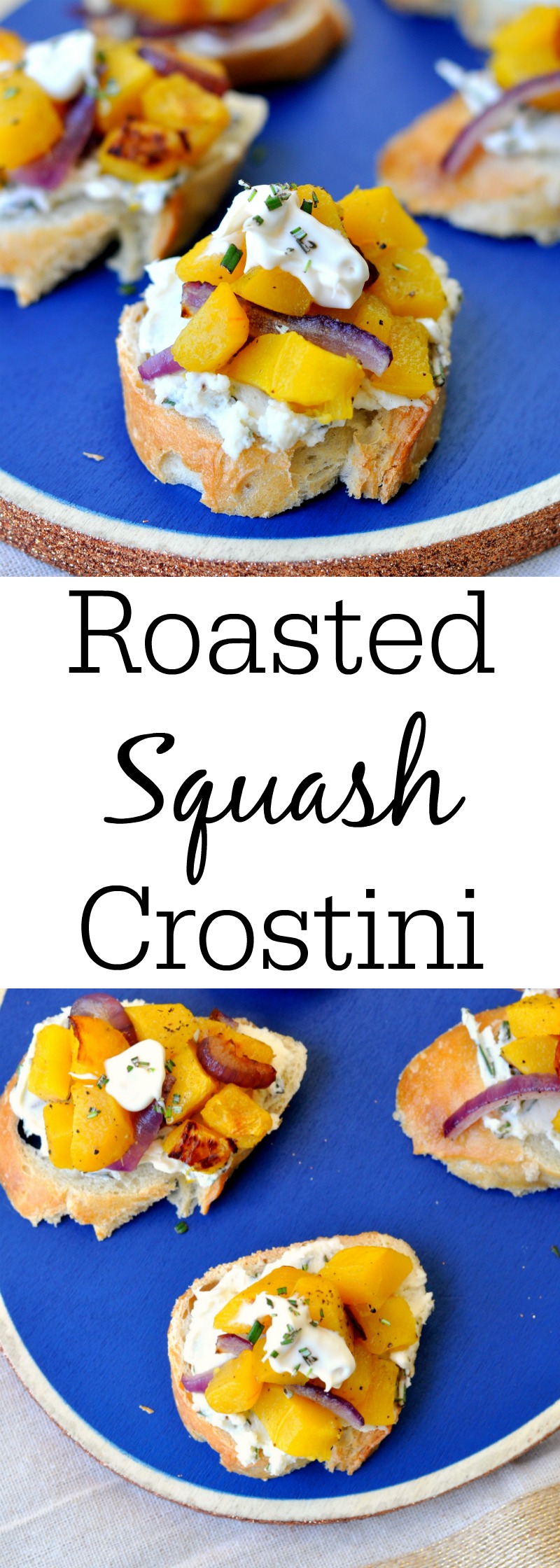 Roasted Squash Crostini