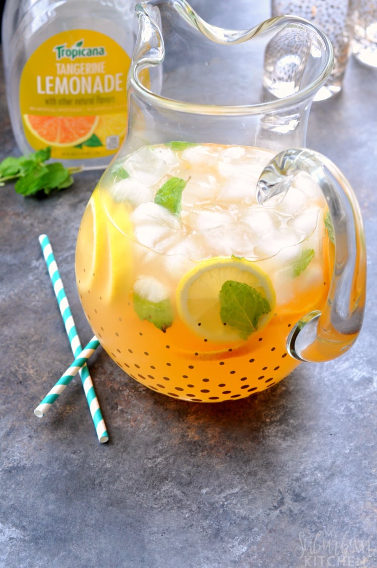 Tangerine Lemonade Smash