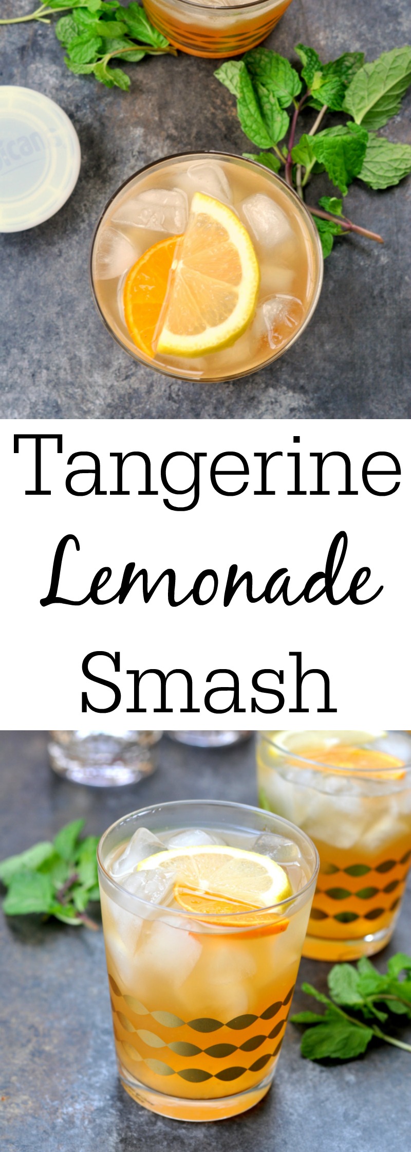 Tangerine Lemonade Smash