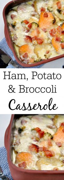 Ham, Potato and Broccoli Casserole - A Make Ahead Casserole Recipe!