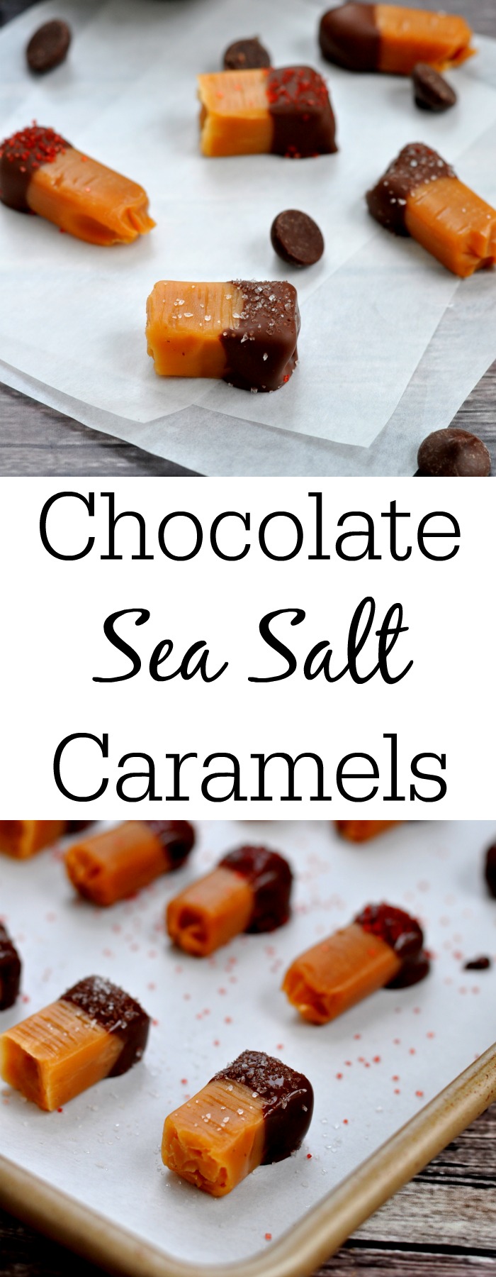 Chocolate Sea Salt Caramels